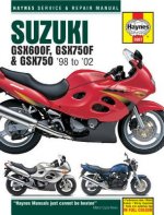 Kniha Suzuki GSX600 & 750 Haynes Publishing