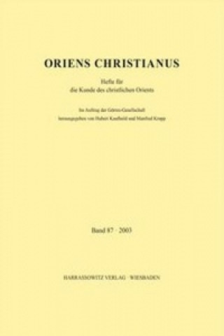 Книга Oriens Christianus 87 (2003) Hubert Kaufhold