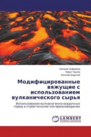 Könyv Modificirovannye vyazhushhie s ispol'zovaniem vulkanicheskogo syr'ya Nataliya Alfimova