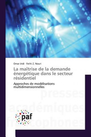 Kniha Maitrise de la Demande Energetique Dans Le Secteur Residentiel 