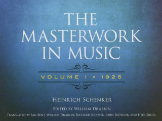 Kniha Masterwork in Music Heinrich Schenker