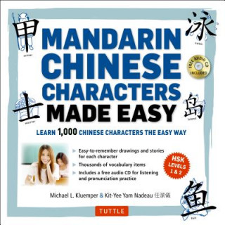 Könyv Mandarin Chinese Characters Made Easy Michael L Kluemper