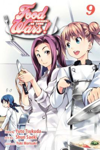 Carte Food Wars!: Shokugeki no Soma, Vol. 9 Yuto Tsukuda