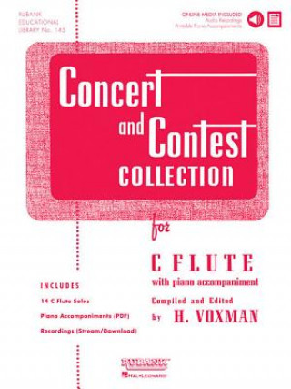 Carte CONCERT & CONTEST COLLECTION FOR FLUTE H. Voxman