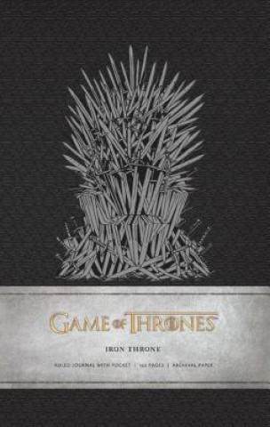 Książka Game of Thrones: Iron Throne Hardcover Ruled Journal Insight Editions