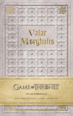 Книга Game of Thrones: Valar Morghulis Hardcover Ruled Journal Insight Editions