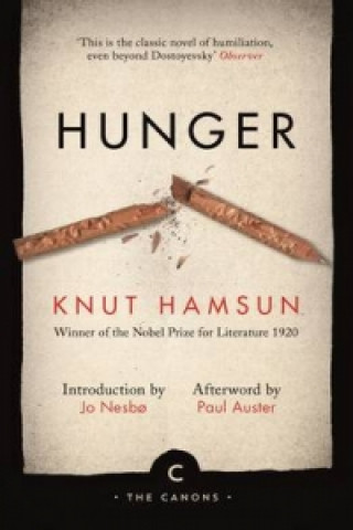Książka Hunger Knut Hamsun