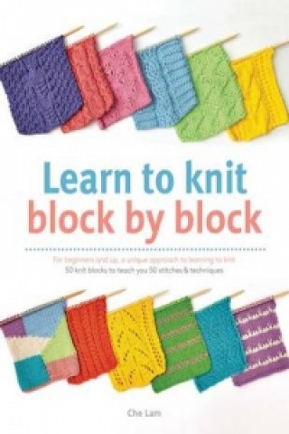 Libro Learn to Knit Block by Block Che Lam