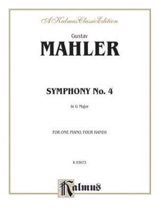 Kniha Symphony No. 4 Gustav Mahler