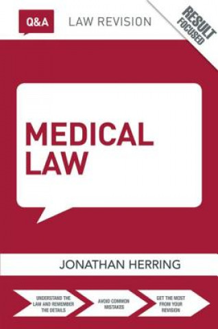 Kniha Q&A Medical Law Jonathan Herring