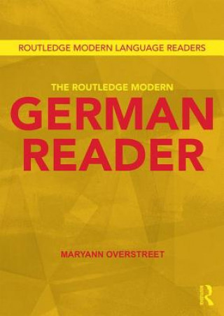 Libro Routledge Modern German Reader Maryann Overstreet