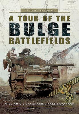 Carte Tour of the Bulge Battlefield William C.C. Cavanagh