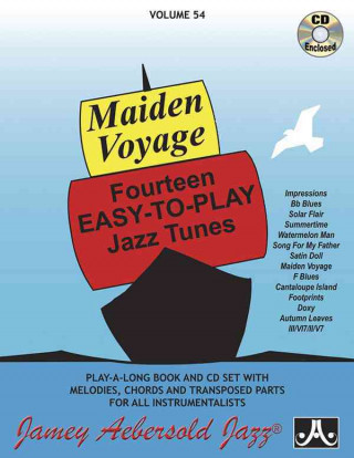 Könyv Maiden Voyage, Volume 54 Jamey Aebersold