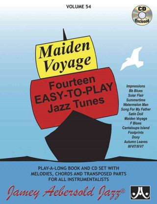 Knjiga Maiden Voyage, Volume 54 Jamey Aebersold