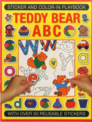 Carte Sticker and Colour-in Playbook: Teddy Bear ABC Jenny Tulip