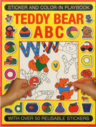 Book Sticker and Colour-in Playbook: Teddy Bear ABC Jenny Tulip