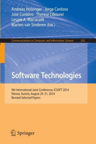 Könyv Software Technologies Andreas Holzinger