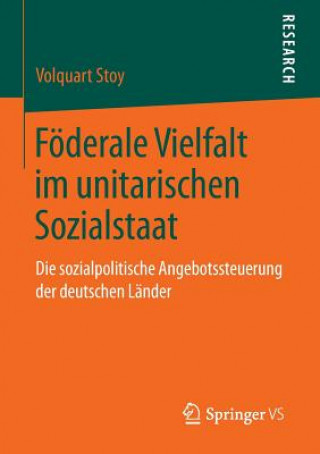 Buch Foederale Vielfalt im unitarischen Sozialstaat Volquart Stoy