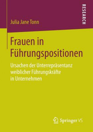 Kniha Frauen in Fuhrungspositionen Julia Jane Tonn