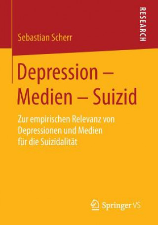 Książka Depression - Medien - Suizid Sebastian Scherr