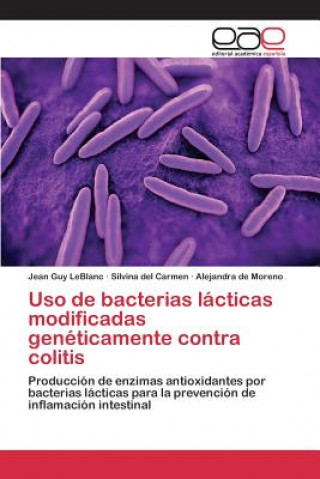 Kniha Uso de bacterias lacticas modificadas geneticamente contra colitis LeBlanc Jean Guy