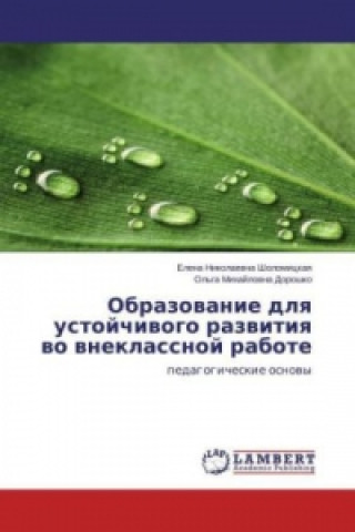 Книга Obrazowanie dlq ustojchiwogo razwitiq wo wneklassnoj rabote Elena Nikolaevna Sholomickaya