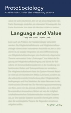 Könyv Language and Value Yi Jiang