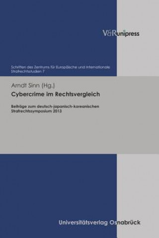 Книга Cybercrime Im Rechtsvergleich Arndt Sinn