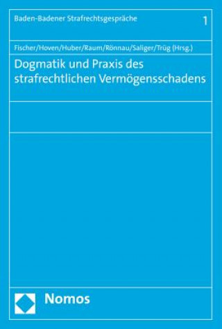 Kniha Dogmatik und Praxis des strafrechtlichen Vermögensschadens Thomas Fischer