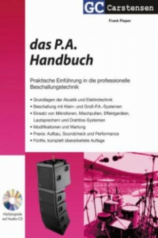 Carte Das P.A. Handbuch Frank Pieper