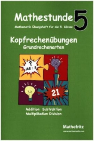 Carte Kopfrechenübungen, Grundrechenarten Jörg Christmann