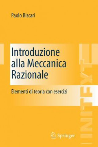 Kniha Introduzione Alla Meccanica Razionale Paolo Biscari