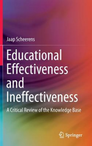 Boek Educational Effectiveness and Ineffectiveness Jaap Scheerens