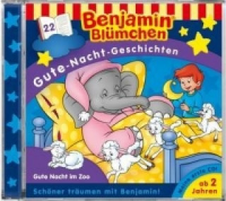 Audio Benjamin Blümchen, Gute-Nacht-Geschichten - Gute Nacht im Zoo, 1 Audio-CD 