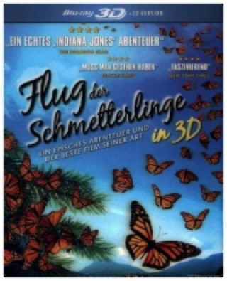 Video Flug der Schmetterlinge 3D, 1 Blu-ray Susan Shipton