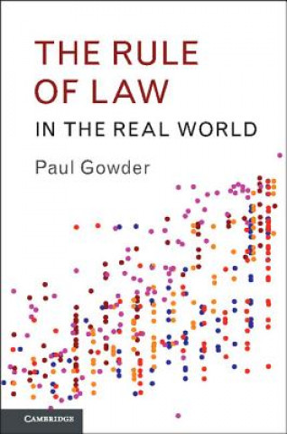 Książka Rule of Law in the Real World Paul Gowder