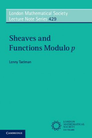 Könyv Sheaves and Functions Modulo p Lenny Taelman