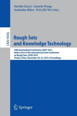 Kniha Rough Sets and Knowledge Technology Davide Ciucci