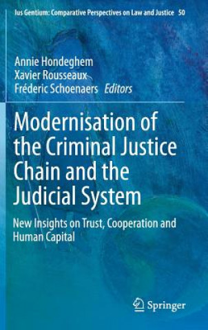 Carte Modernisation of the Criminal Justice Chain and the Judicial System Annie Hondeghem