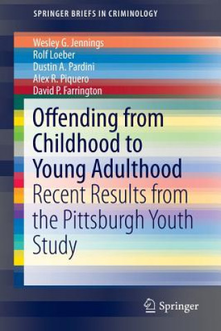 Kniha Offending from Childhood to Young Adulthood Wesley G. Jennings