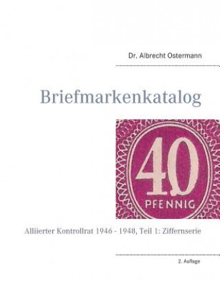 Книга Briefmarkenkatalog - Plattenfehler Albrecht Ostermann