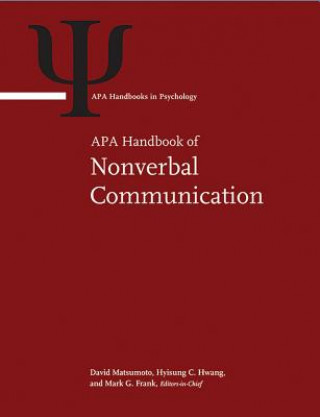 Kniha APA Handbook of Nonverbal Communication David Matsumoto