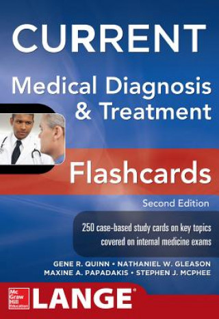 Tiskovina CURRENT Medical Diagnosis and Treatment Flashcards, 2E Gene Quinn