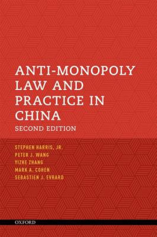 Książka Anti-Monopoly Law and Practice in China Harris