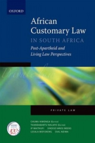 Kniha African Customary Law in South Africa Professor I. P. Maithufi