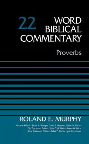 Knjiga Proverbs, Volume 22 Roland E. Murphy