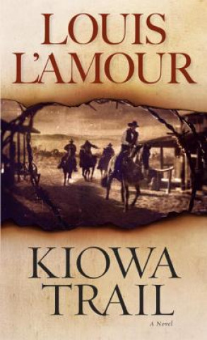 Carte Kiowa Trail Louis Ľamour