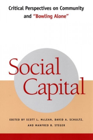 Kniha Social Capital Scott L. Mclean