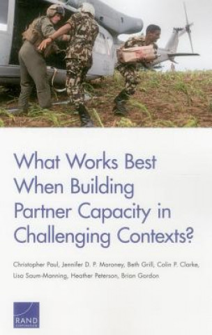 Kniha What Works Best When Building Partner Capacity in Challenging Contexts? Paul Christopher