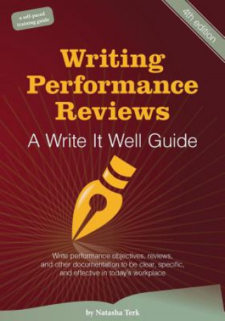 Könyv Writing Performance Reviews Natasha Terk